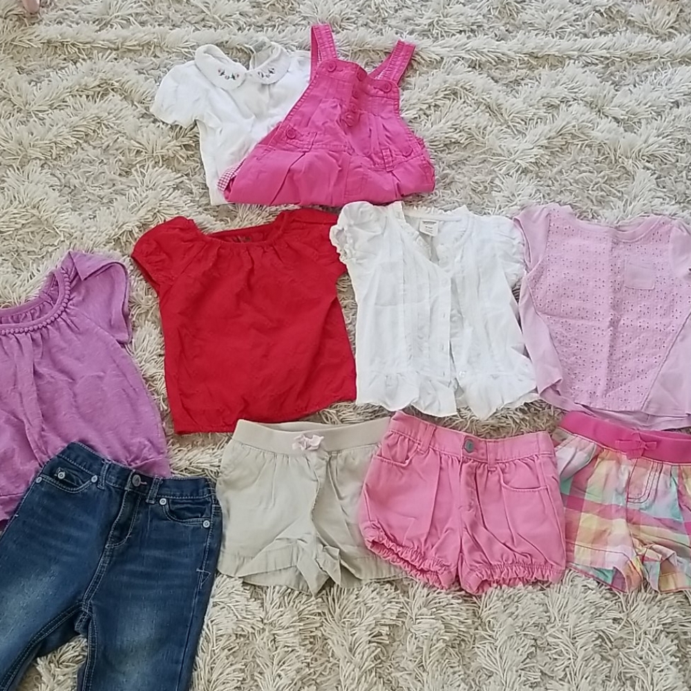 18 months girl clothes LOT